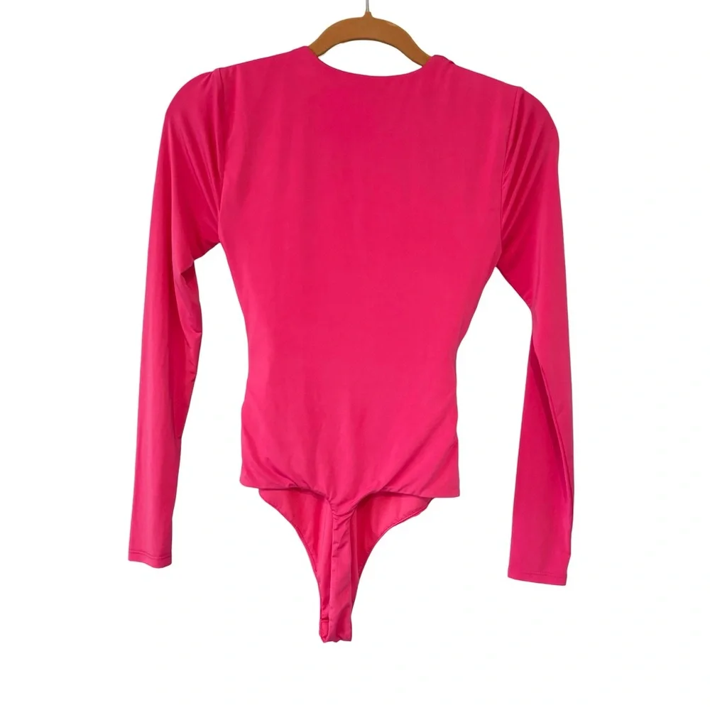 Lovers and Friends Anya Bodysuit - Hot Pink, Sz XS - Picture 4 of 14